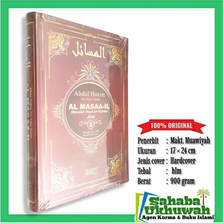 al masaail jilid 8 - almasaail masalah masalah dalam agama