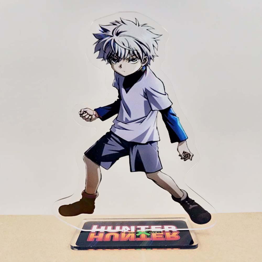 [Elegan] Mainan Koleksi Mainan Fans Anime HUNTER HUNTER Irumi Hisoka Killua Zoldyck Kurapika Figure Model Plat