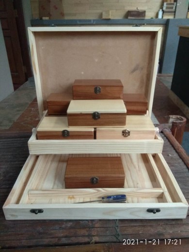 Kotak Kayu/kotak Mbako/kotak Hiasan/kotak Slepen/kotak Serbaguna/kotak Lintingan