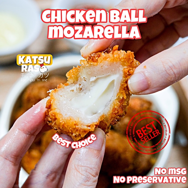 

chicken / ebi ball