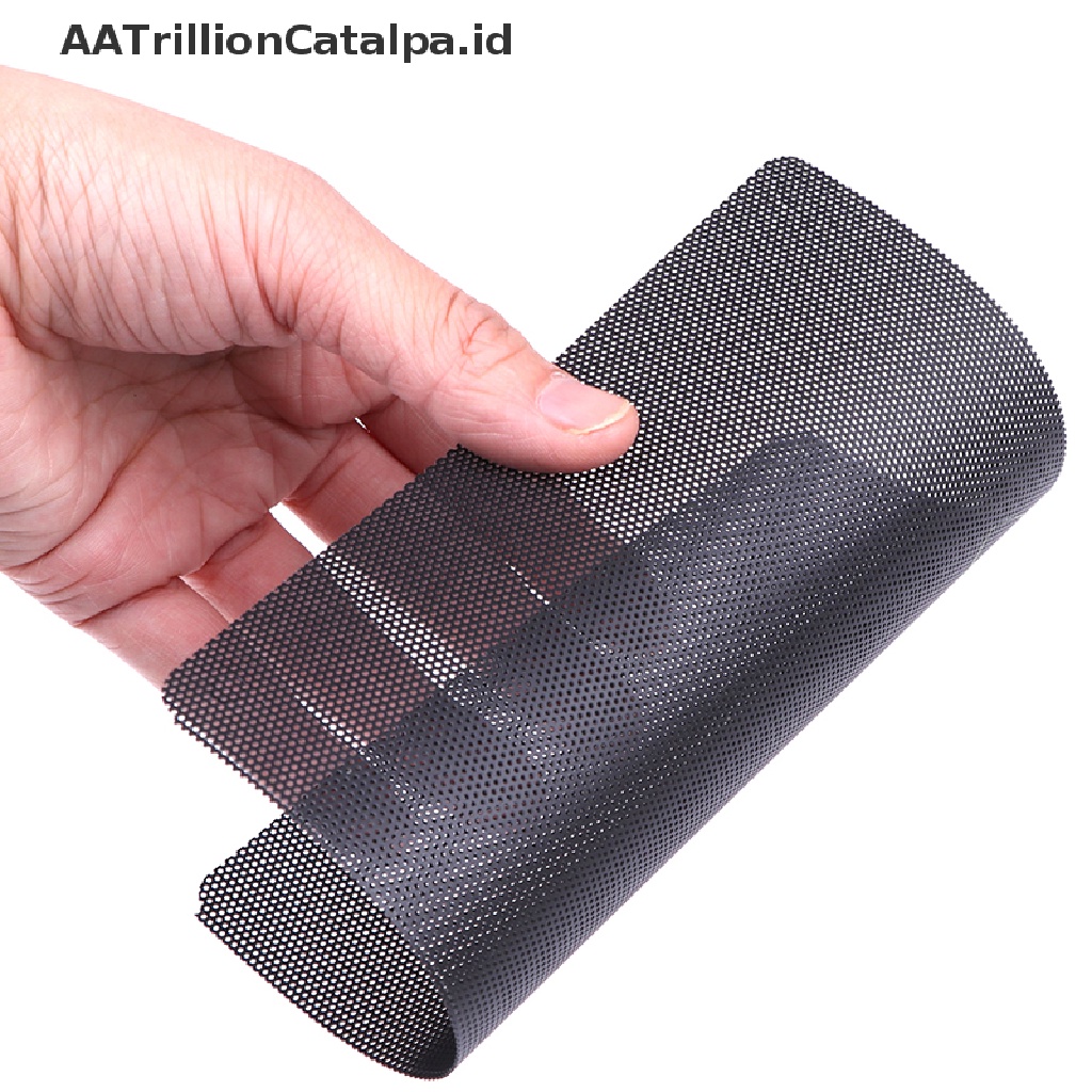 Aatrillioncatalpa 5pcs Jaring Filter Debu Kipas Pendingin Komputer PC Bahan PVC Ukuran 14cm