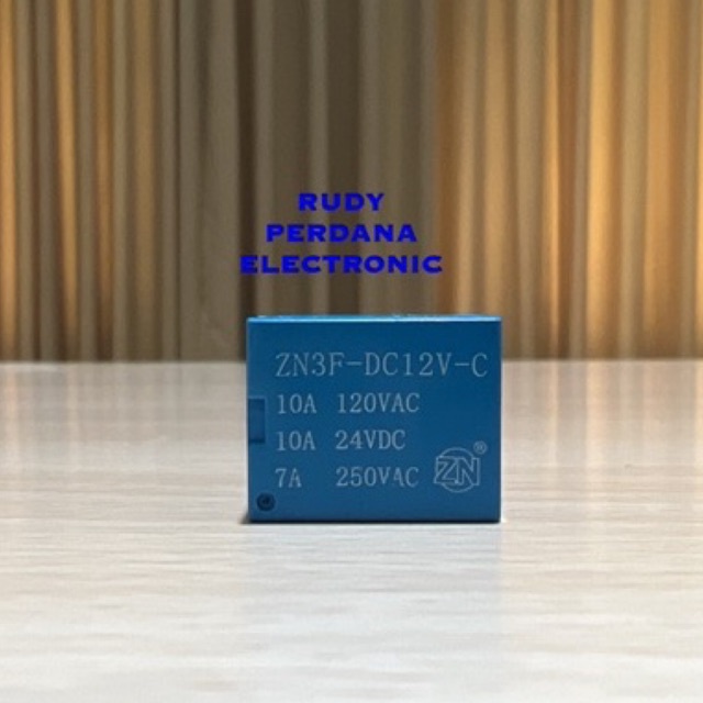 RELAY 5 PIN 5P KAKI 12V 12 VOLT ZN ZN3F-DC12V-C