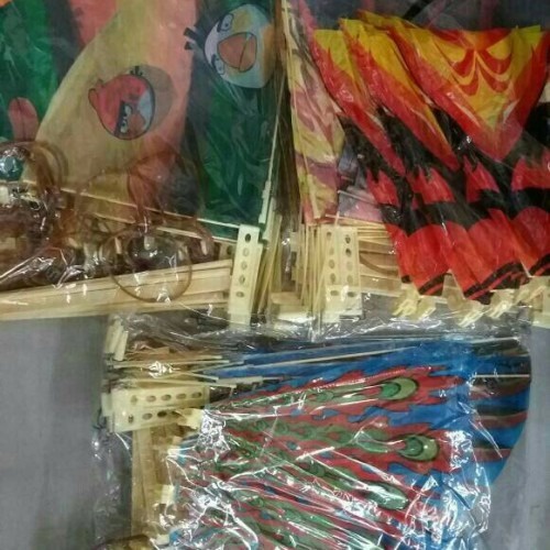 Layangan Burung Rakit Terbang Sayap Mengepak Tenaga Karet Mainan Anak - Mainan Burung Rakit Terbang Tenaga Karet - Mainan Burung Terbang Kayu Tali Karet DIY