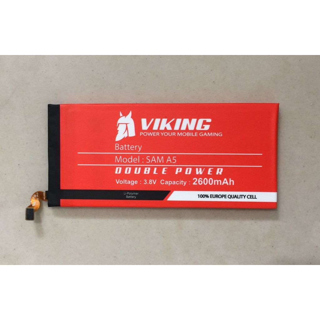 Baterai Viking Samsung Galaxy A5 - A500 - A5 2015 2600mh Batere Baterei