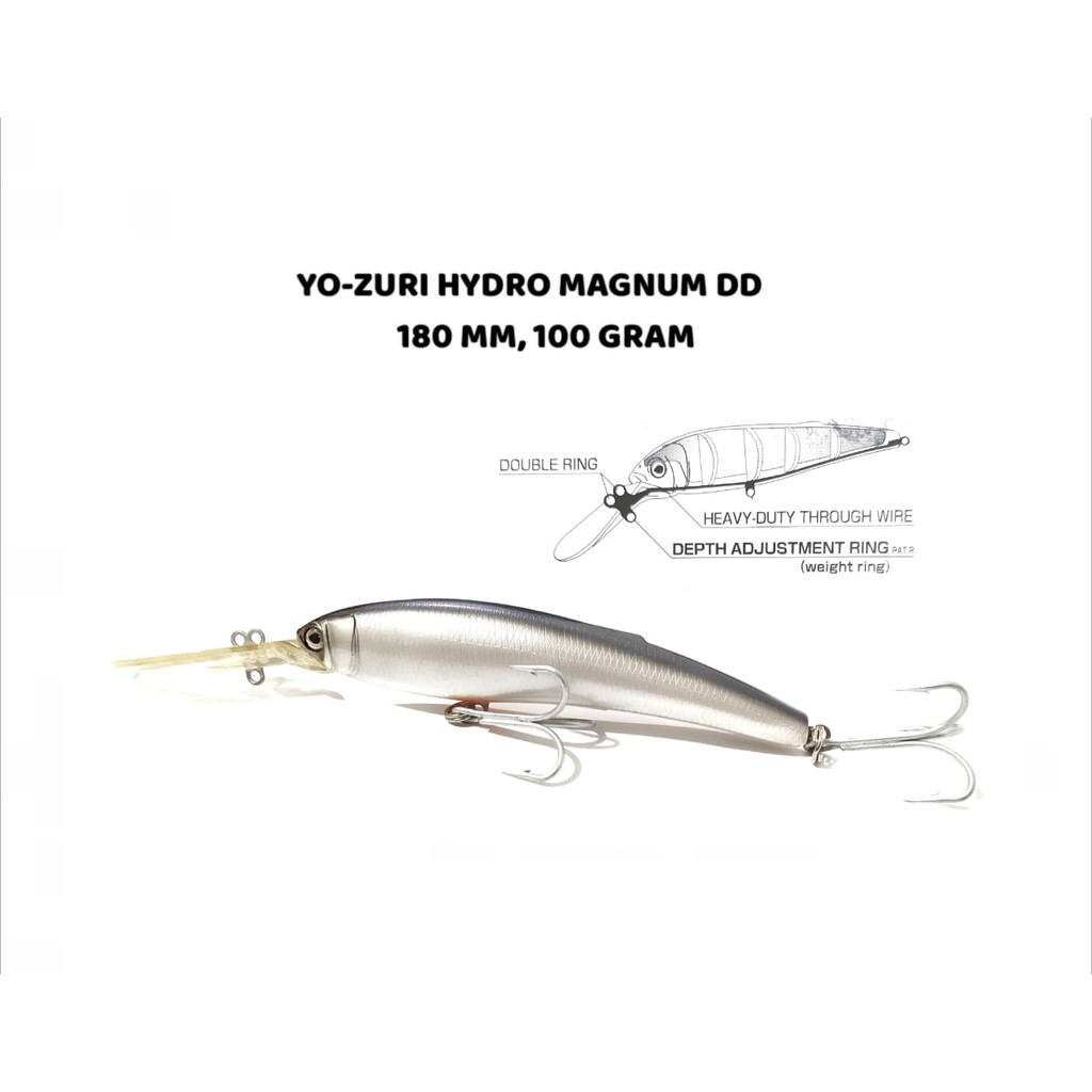 UMPAN YO-ZURI HYDRO MAGNUM DD 180 MM 100 GRAM
