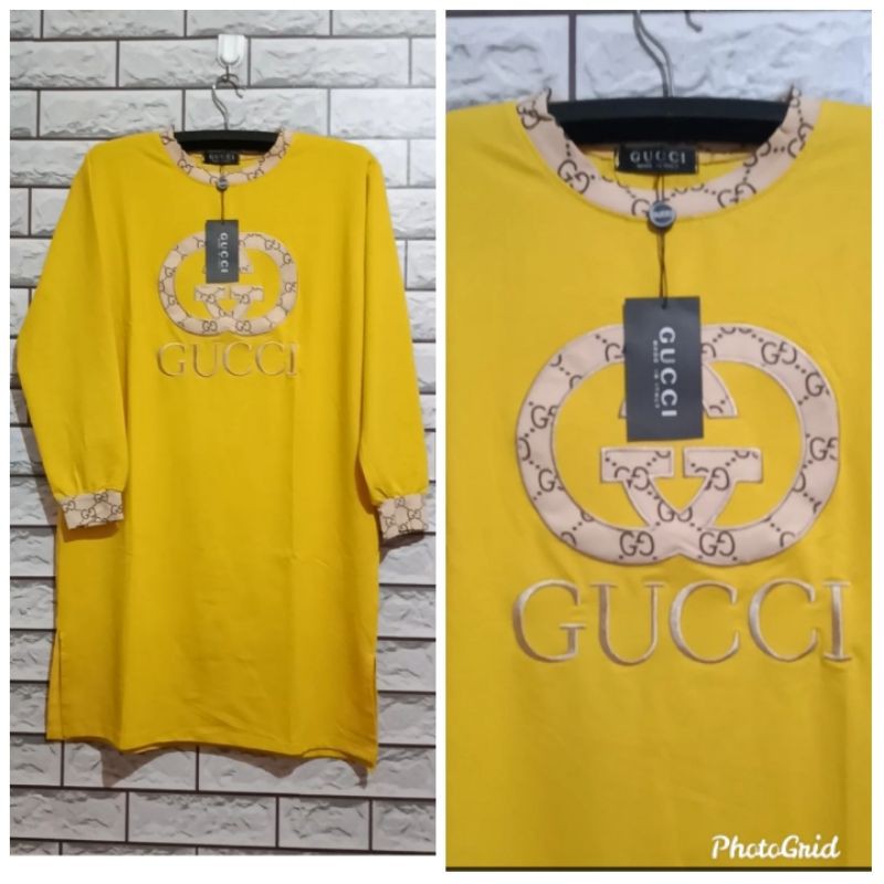 TUNIK IMPORT WARNA KUNING