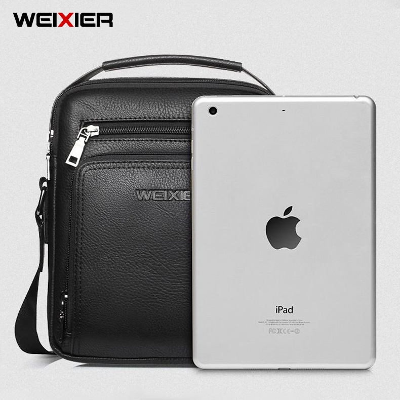 WEIXIER 18062 Tas Selempang Pria Kulit Sling Bag Anti Air WK-SBY