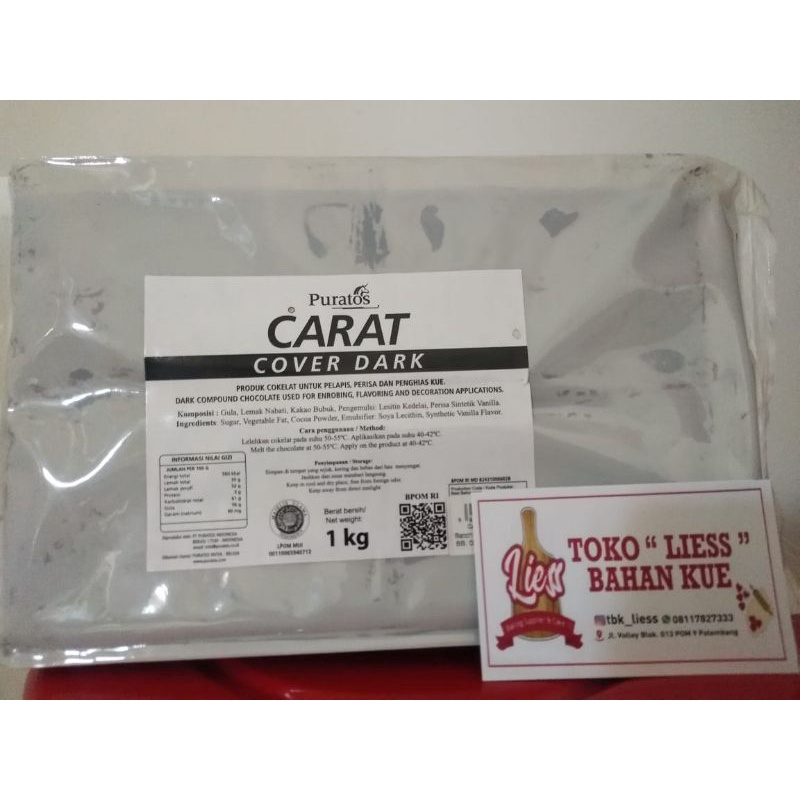 

COKLAT CARAT COVER DARK 1 KG