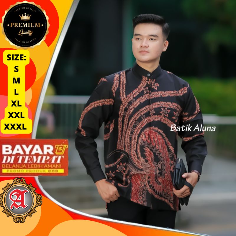 Batik Baju Batik Muslim Pria Baju Koko Pria Baju Muslim Pria Lengan Panjang Baju Koko Putih Lengan P