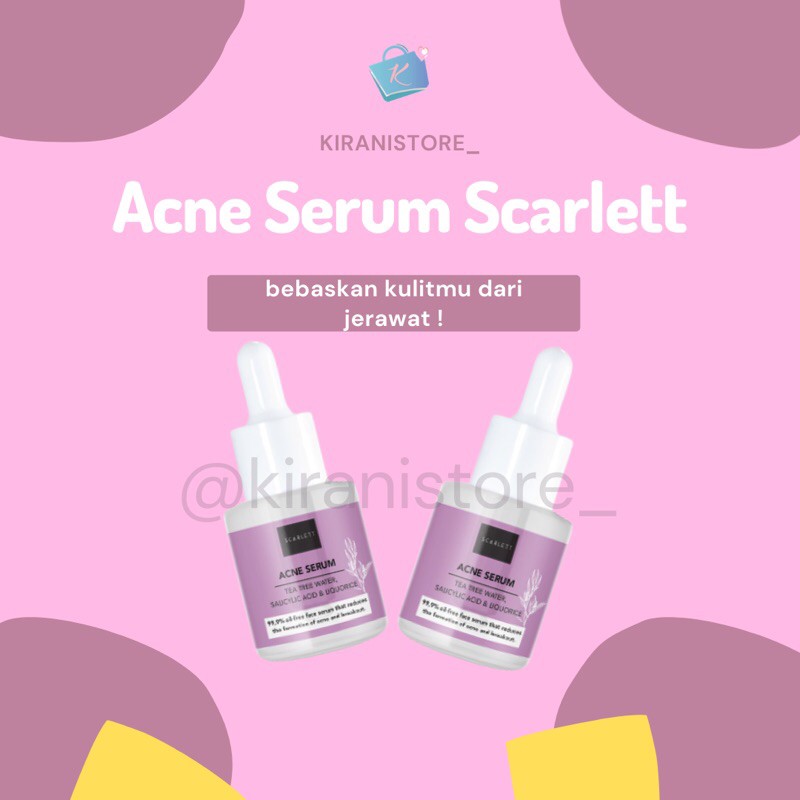 Scarlett Acne Serum/Serum Scarlett