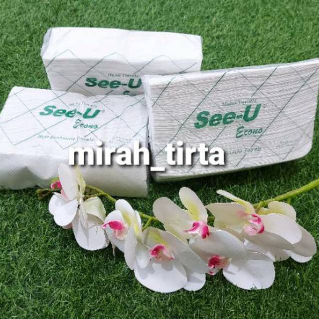 Tissue  hand towel SEE U ECONO . tisu see u. Tissiue tangan murah