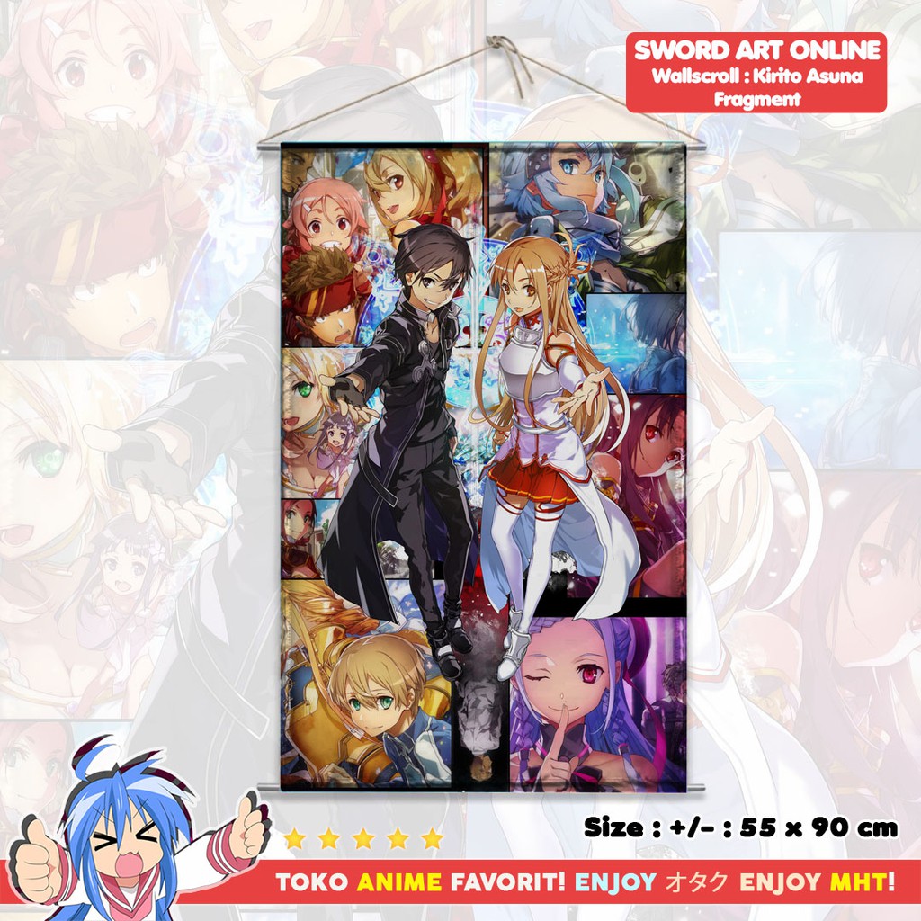 Wallscroll Anime SAO Sword Art Online - Fragments