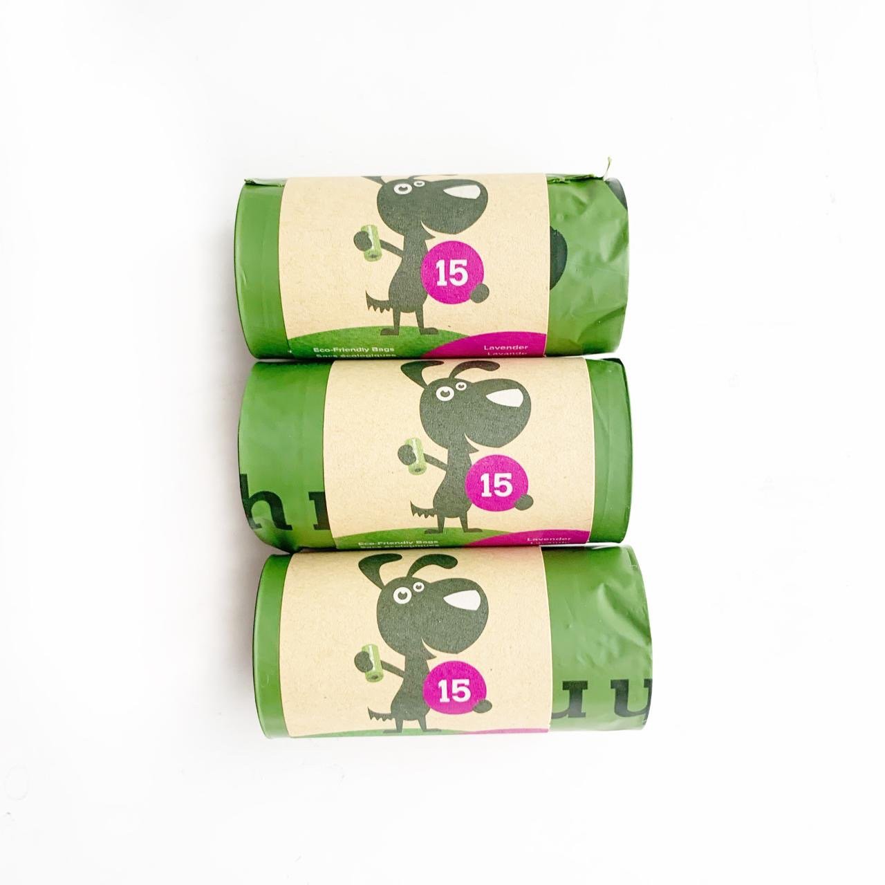

EARTHRATED Eco Friendly WASTE Bags Single Lavender 1roll