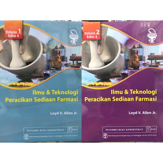Ilmu & Teknologi peracikan sediaan farmasi vol.1&2