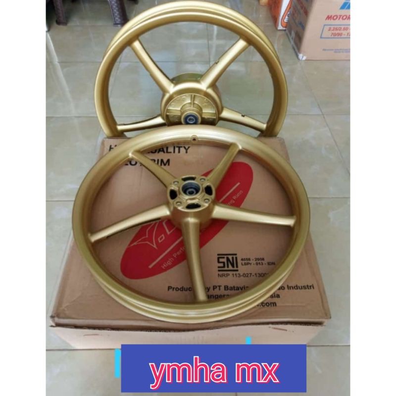 Velg Pelk V Rossi Model RCB Yamaha Jupiter Mx,Jupiter Mx Doble Disk,Mx King,Rx King