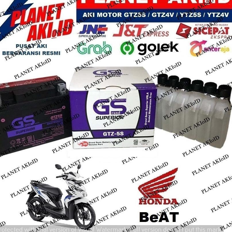 Hot Promo Aki Motor Honda Beat GTZ5 GTZ5S GTZ 5S GS Y Accu Kering MF