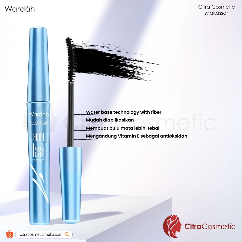 Wardah Aqua Lash Mascara 6 Gr