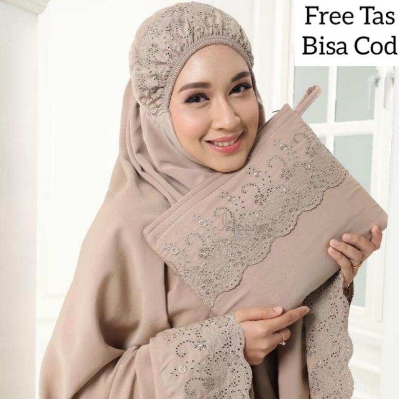 Mukena Siti Khadijah Bordir Tas Bordir Original