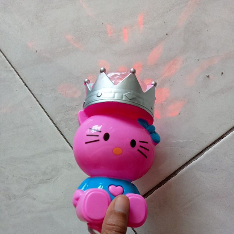 Mainan Tongkat Lampu Hello Kitty Lampun Disco 258