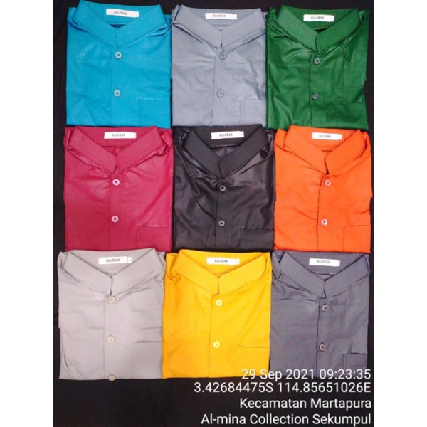 BAJU KOKO MUSLIM HAIBAH ALLEBAS