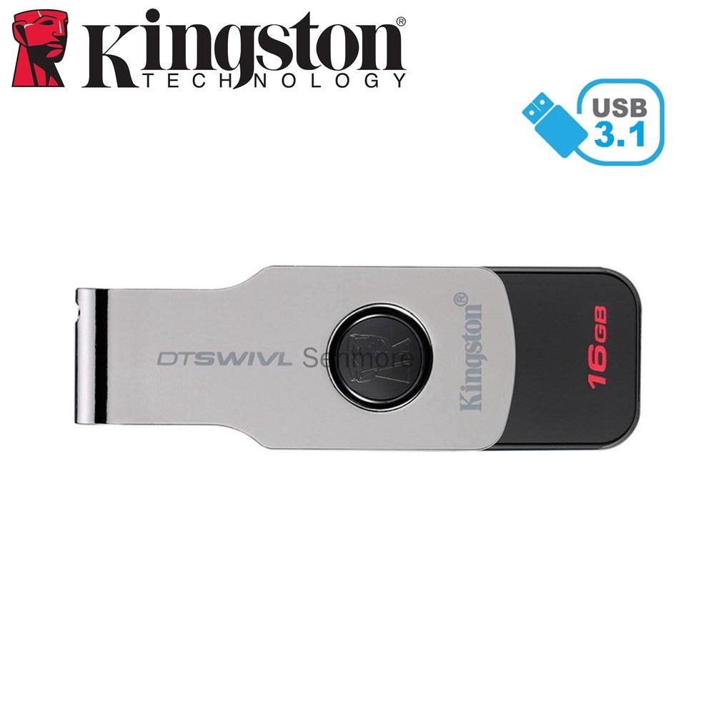 Flashdisk Kingston Dtse9 USB 16GB Dapat Diputar 100MB/s