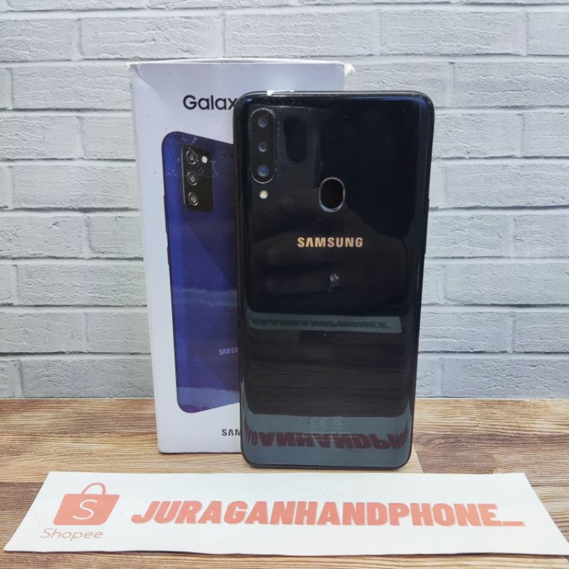 Samsung A20S Ram 4/64GB - 3/32GB Hp Second Seken Bekas Fullset