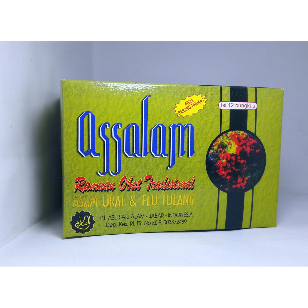 Assalam obat asam urat dan flu tulang original
