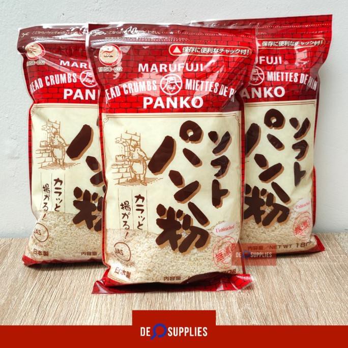 

Marufuji Soft Panko Tepung Roti 180gr - Bread Crumbs Tempura Jepang