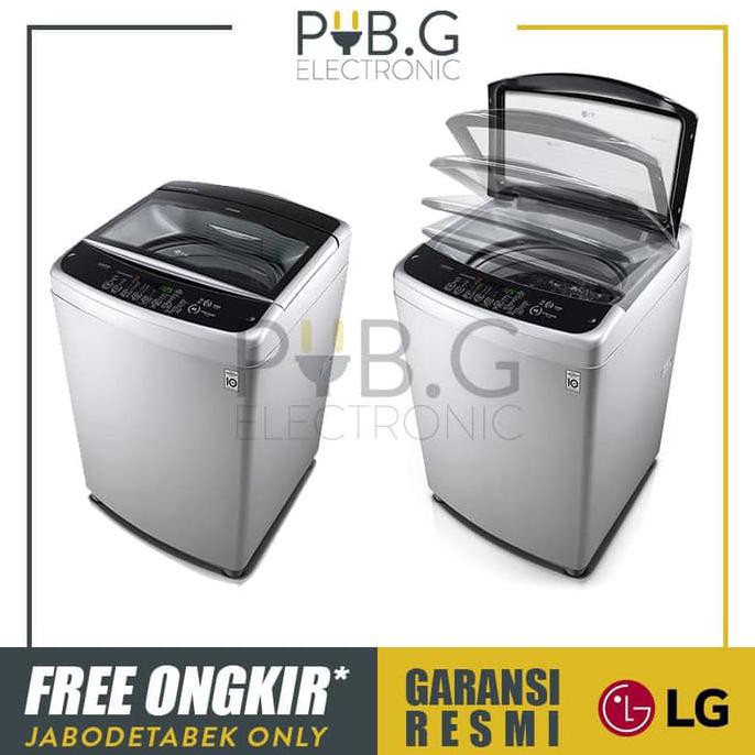 LG Mesin Cuci 13kg, Top Loading - Smart Inverter - T2313VSAL