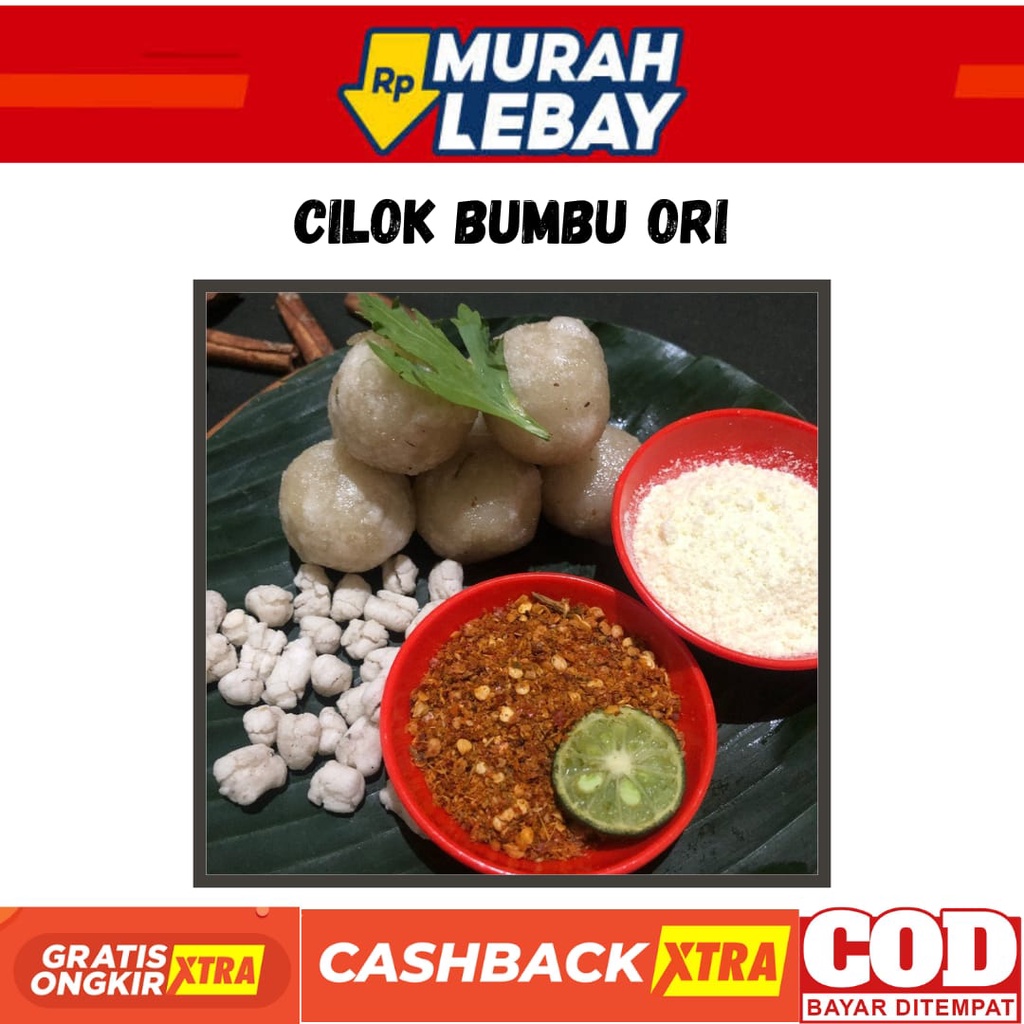 

Cilok Instan Pedas Bandung Bumbu Kering Teh Ida Braga Bandung 150 Gram
