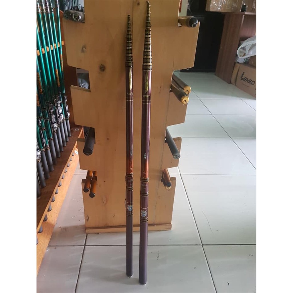 Joran Pancing / Tegek Orca Prime 540 Sudah Plus Kolong + Reel Seat