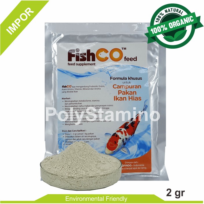 Fishco Feed 2 Gram Campuran Pakan Ikan Hias Shopee Indonesia