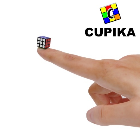 Rubik CubeLab Mini 3x3 1 cm Black Base 3x3x3 10 mm Cube Lab 1x1x1 cm3