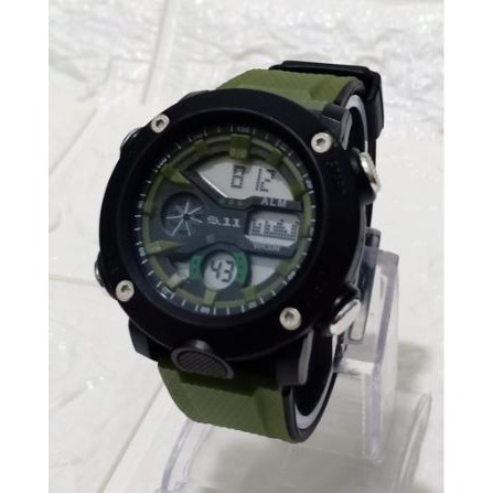 Jam Tangan Pria Kasual Sporty Digital 511 Tali Karet Big Size SS-29