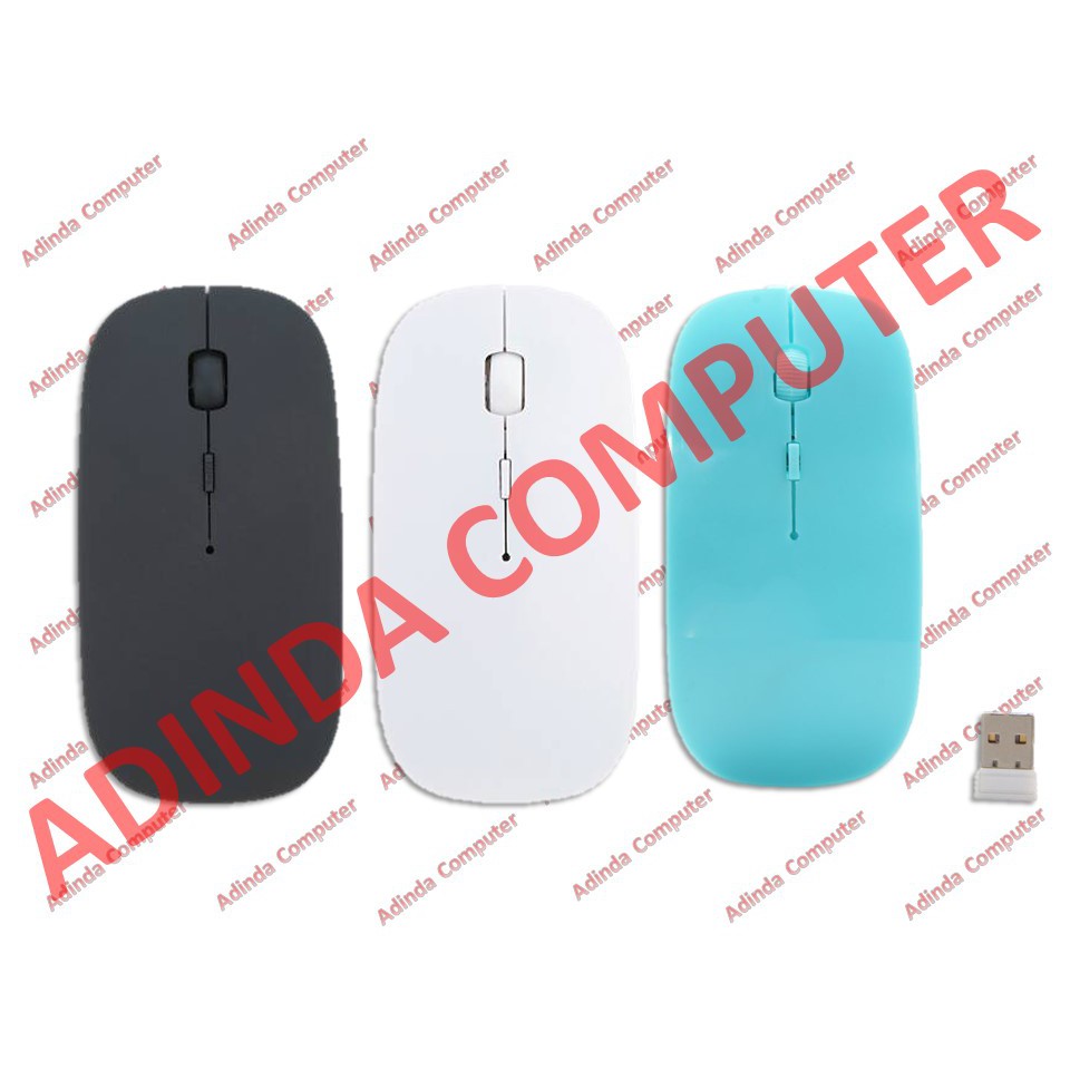 MOUSE WIRELESS OPTICAL 2.4 GHZ