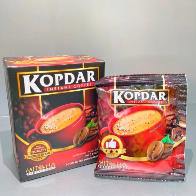 

KOPDAR Instant Coffee || meningkatkan stamina