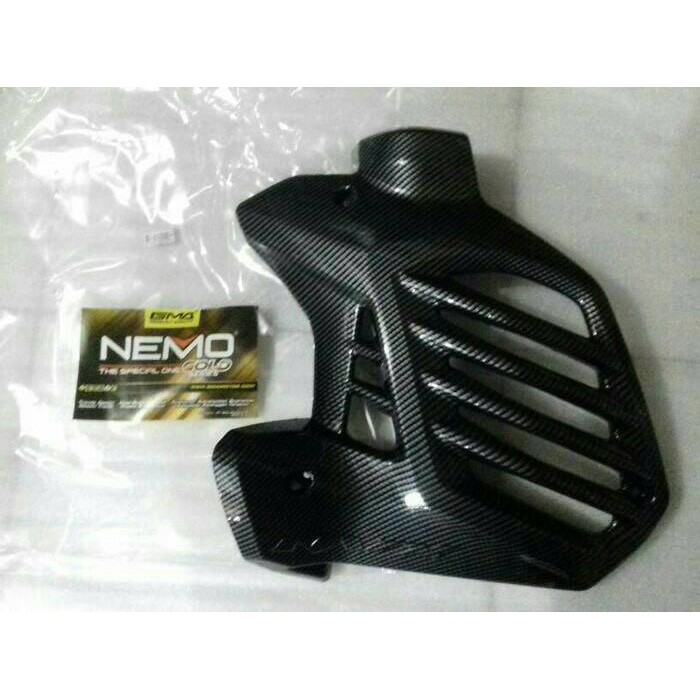 Cover Radiator Aerox Carbon Tutup Radiator Aerox Cover Radiator Carbon Aerox 155