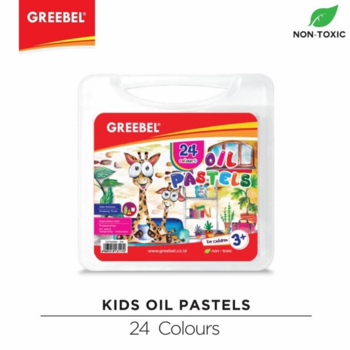 

Menakjubkan Crayon Greebel Oil Pastels 24 Warna Hemat
