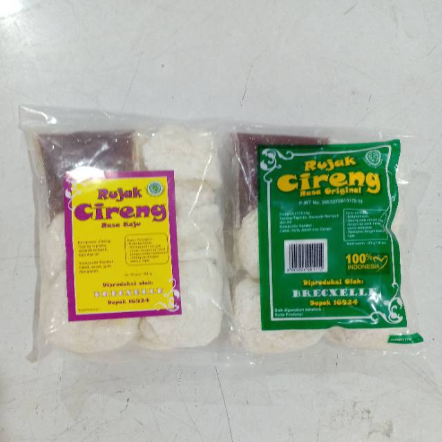 

Rujak cireng Original / Keju