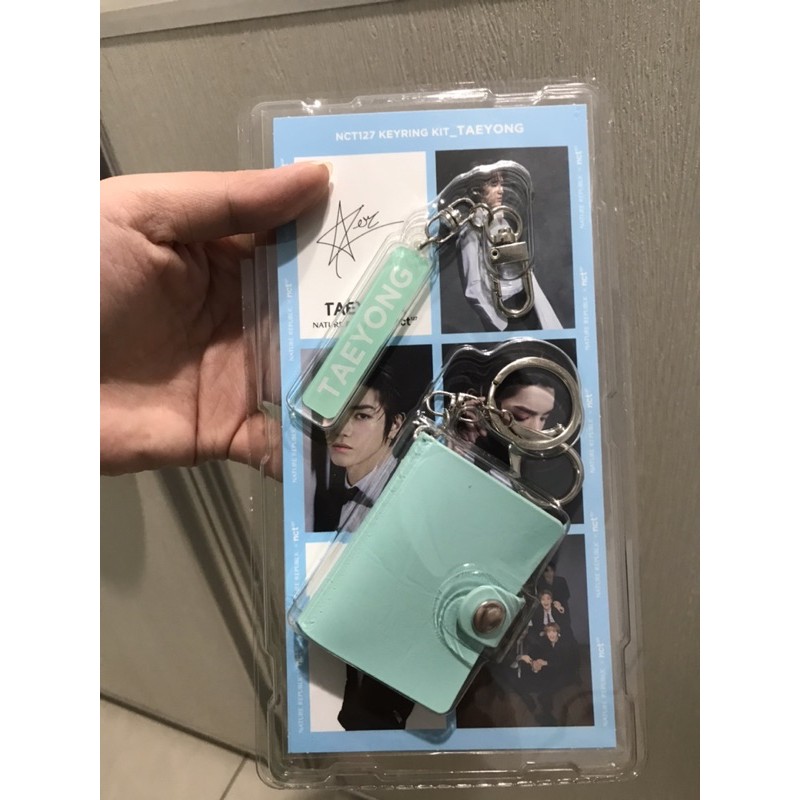 [BOOKED]Nature Republic x NCT 127 Keyring Set Taeyong ver. FREE SHEET MASK NATURE REPUBLIC