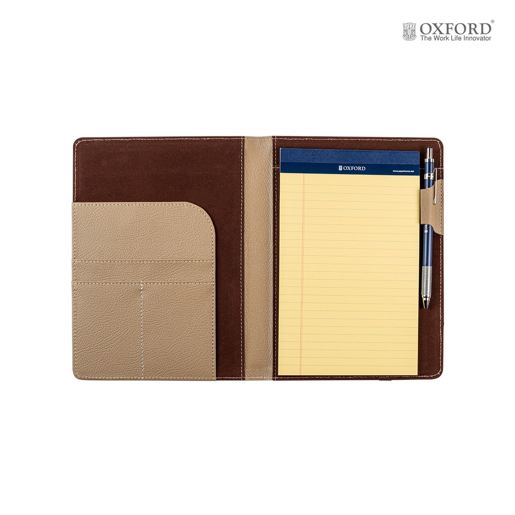 

[ Beli 1 Dapat 2 ] Oxford Binder Kulit A5 Refillable - Notebook/Diary/Book Cover Bahan Kulit Premium