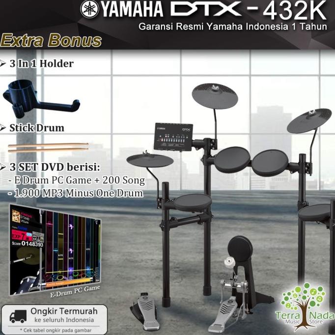 Drum Elektrik Yamaha Dtx432 / Dtx432K / Dtx 432 / 432K