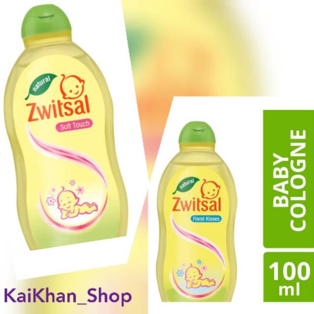 Zwitsal Baby Cologne Natural Floral Kisses / Soft Touch 100ml