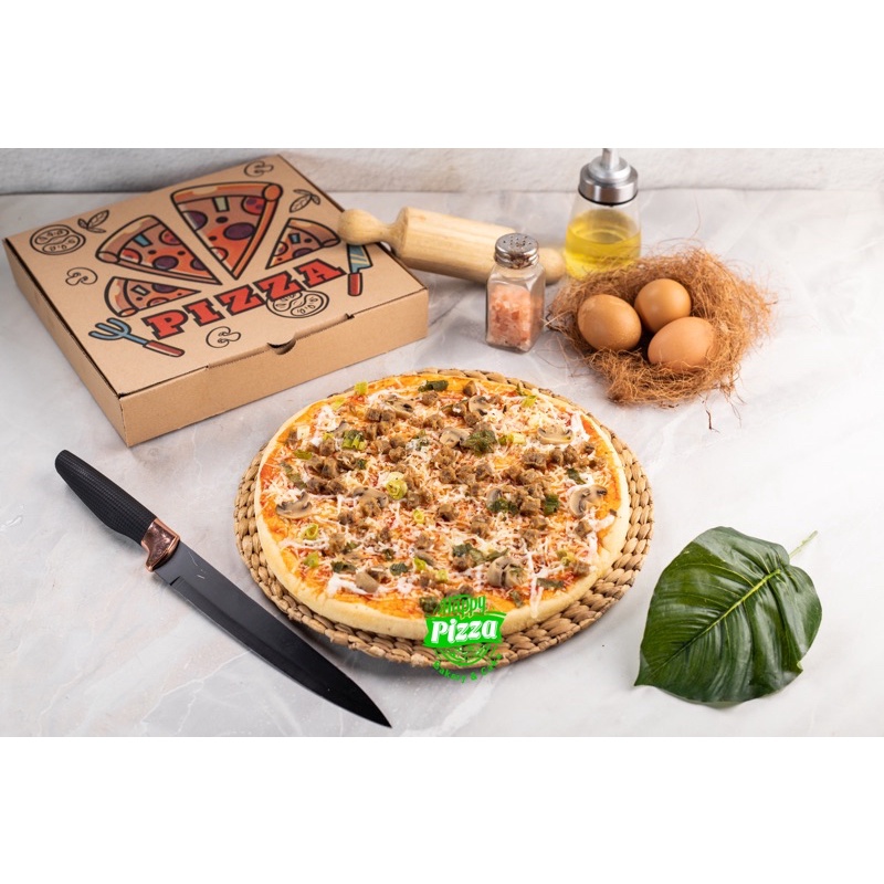 

Pizza beef / Pizza sapi / Pizza daging Sapi XL UK Loyang 28 CM