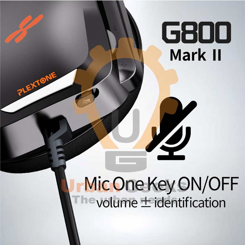 Headset Gaming Headphones LED Light E-sports Over Ear PLEXTONE G800