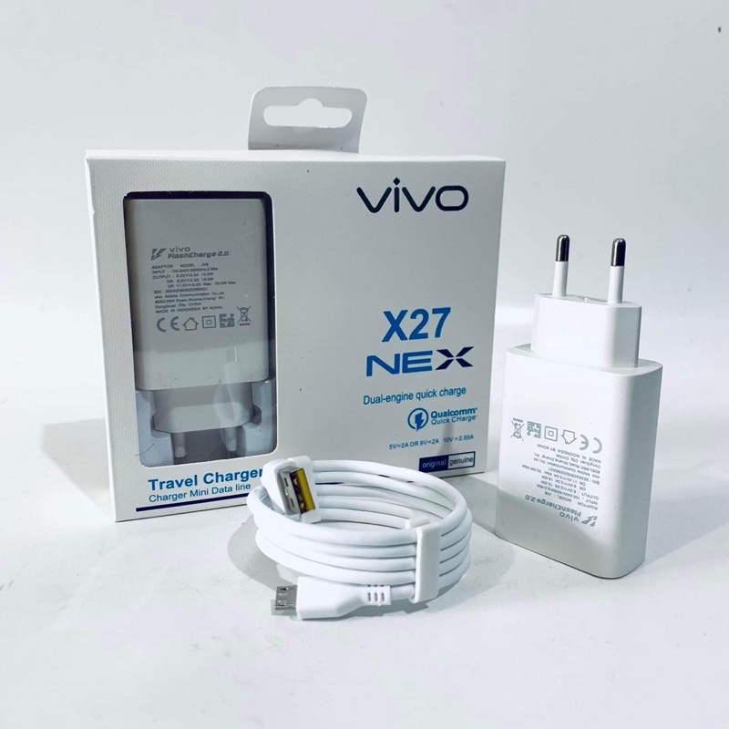 TRAVEL CHARGER VIVO X27 CASAN HP FASTCHARGING TRAVEL CHARGE HP