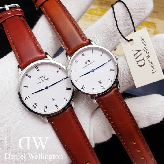 Jam Tangan Wanita & Pria Merk Daniel Wellington Original Free Box