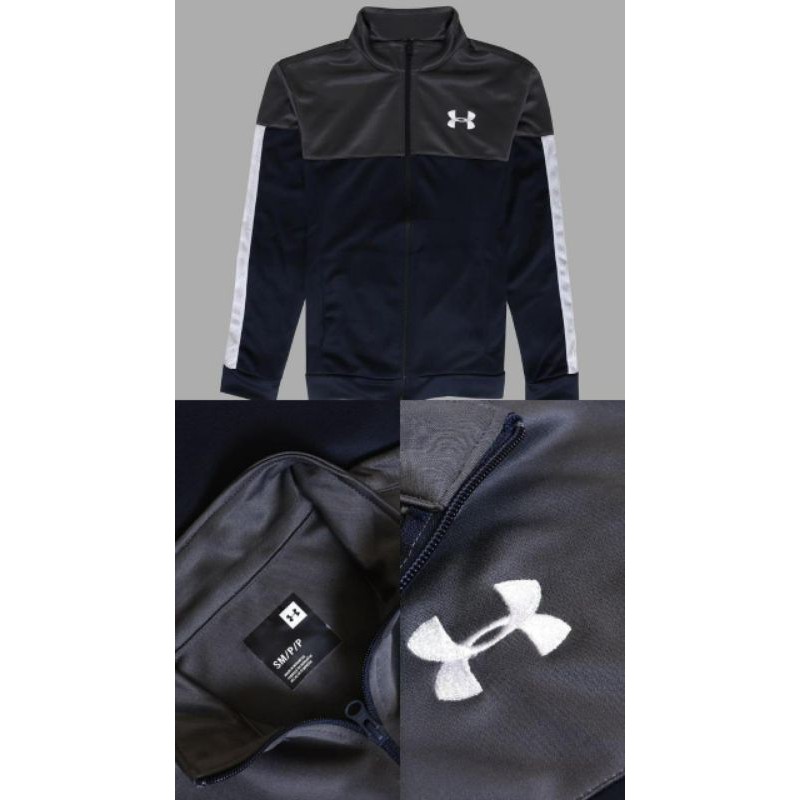 Jaket UA Men's Sportstyle Pique Jacket Original.