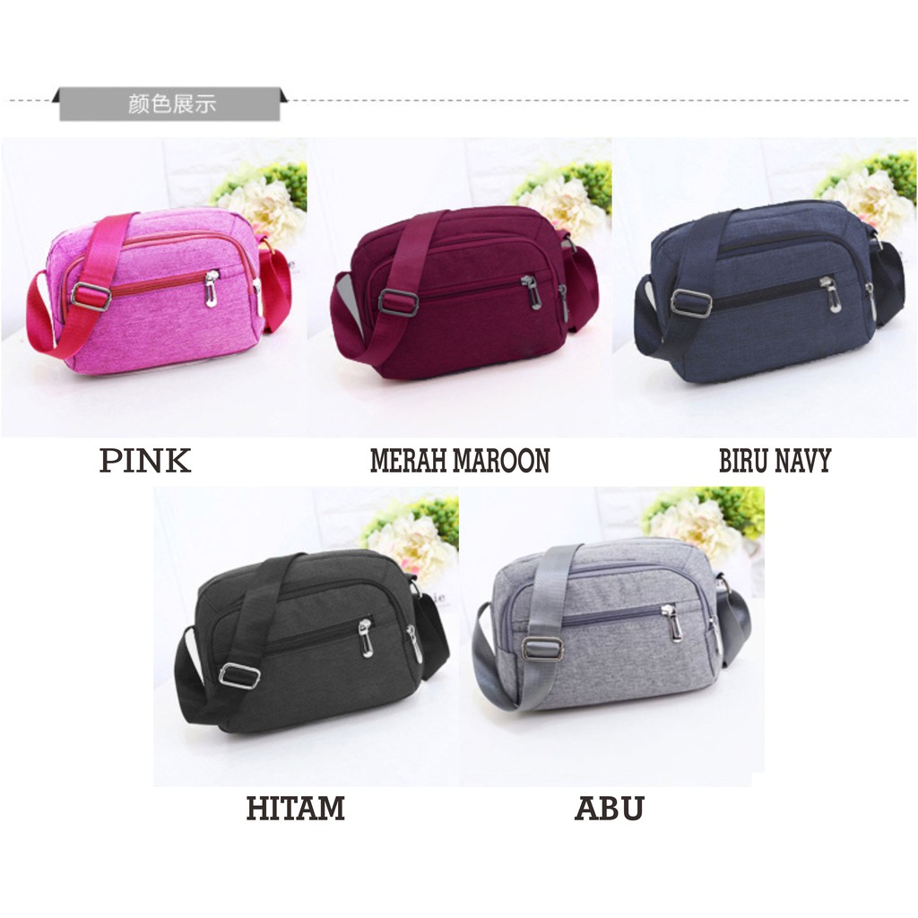 Tas Selempang Cewek Denim M587