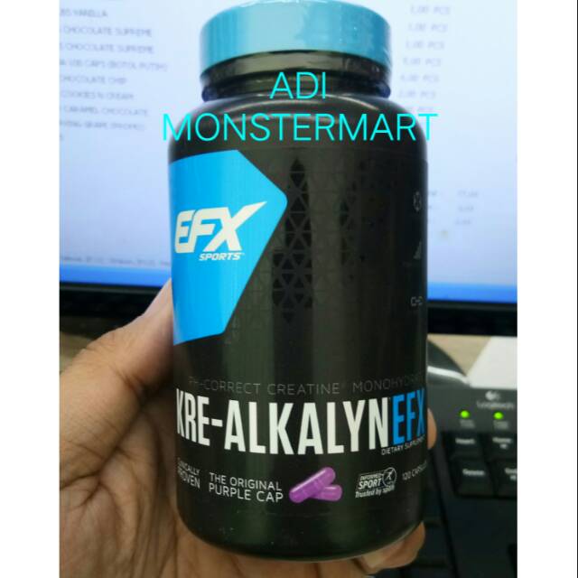 Efx Sport KRE-ALKALYN EFX 120 Capsules - Creatine Efx